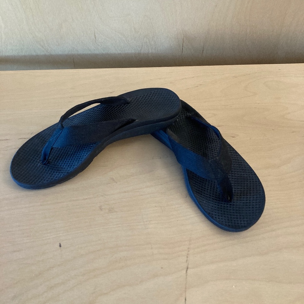 Classic Chaco Womens Black Flip Flops